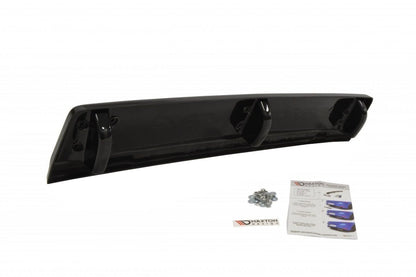 SPLITTER POSTERIORE CENTRALE adatto per VW GOLF VII R (CON BARRE VERTICALI) 2013