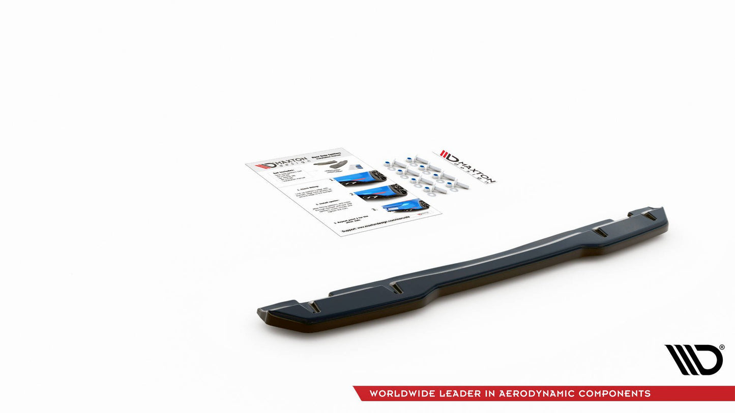 SPLITTER POSTERIORE CENTRALE adatto per  TOYOTA GR YARIS MK4