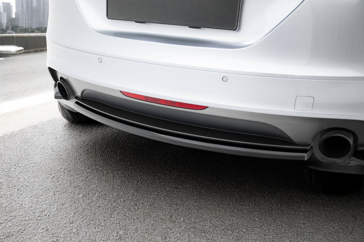 ✨Splitter posteriore centrale per Audi TT S-Line 8J Facelift✨