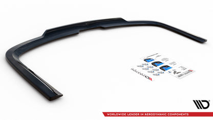 SPLITTER POSTERIORE CENTRALE adatto PER VOLKSWAGEN CADDY MK3 LONG MK3 FACELIFT 2010-2015