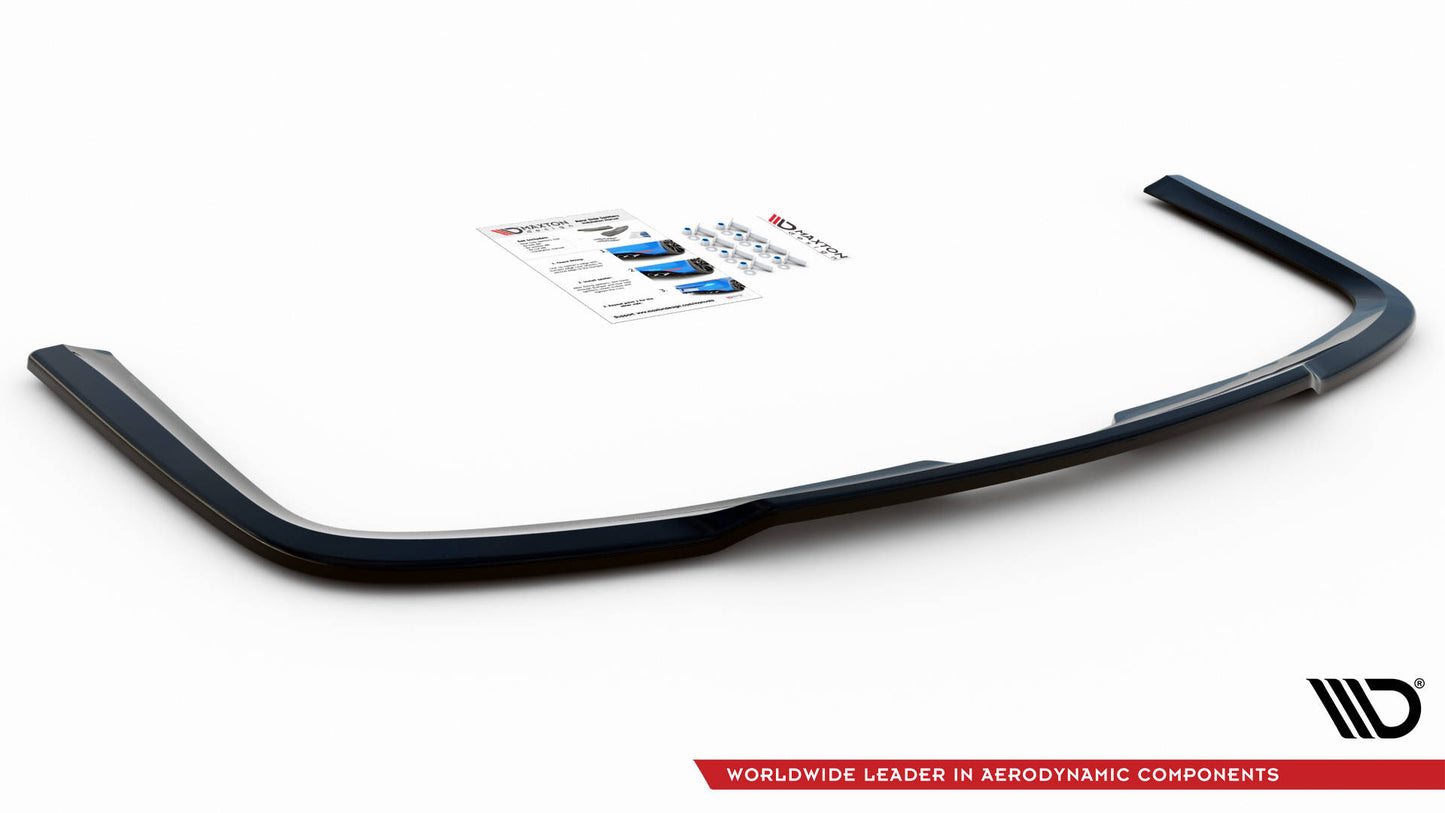 SPLITTER POSTERIORE CENTRALE adatto PER VOLKSWAGEN CADDY MK3 LONG MK3 FACELIFT 2010-2015