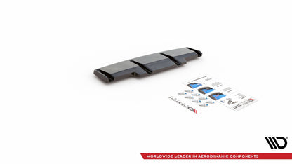 SPLITTER POSTERIORE CENTRALE ADATTO PER VOLKSWAGEN GOLF R MK8 2020