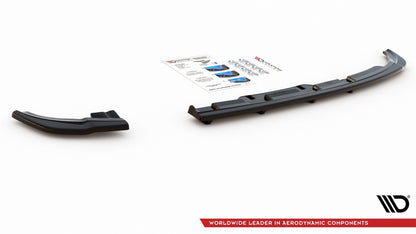 SPLITTER POSTERIORE CENTRALE (CON BARRE VERTICALI) adatto per  VW POLO 6 GTI MK6