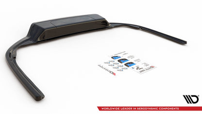 SPLITTER POSTERIORE CENTRALE (CON BARRE VERTICALI) adatto per VOLKSWAGEN PASSAT B8 2014-2019