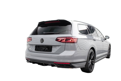 REAR CENTRAL SPLITTER (WITH VERTICAL BARS) VOLKSWAGEN PASSAT R-LINE B8 