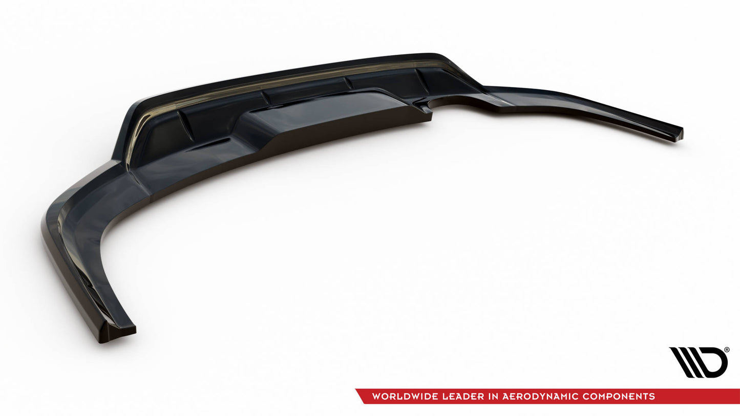 SPLITTER POSTERIORE CENTRALE (CON BARRE VERTICALI) adatto per VOLKSWAGEN TAIGO R-LINE MK1
