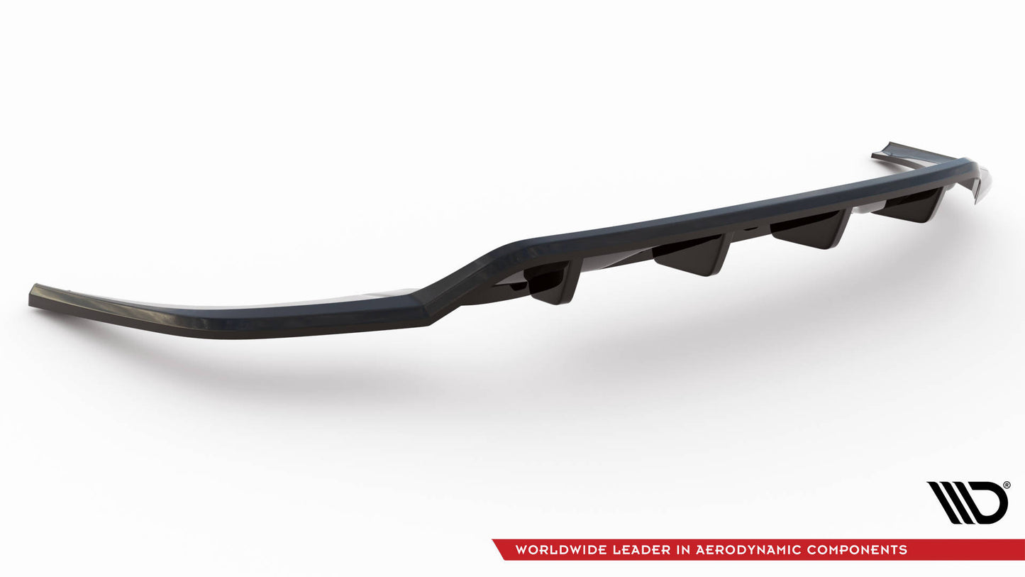 SPLITTER POSTERIORE CENTRALE (CON BARRE VERTICALI) adatto per VOLKSWAGEN TAIGO R-LINE MK1