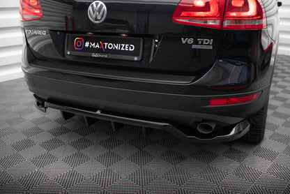 SPLITTER POSTERIORE CENTRALE (CON BARRE VERTICALI) adatto per VOLKSWAGEN TOUAREG MK2