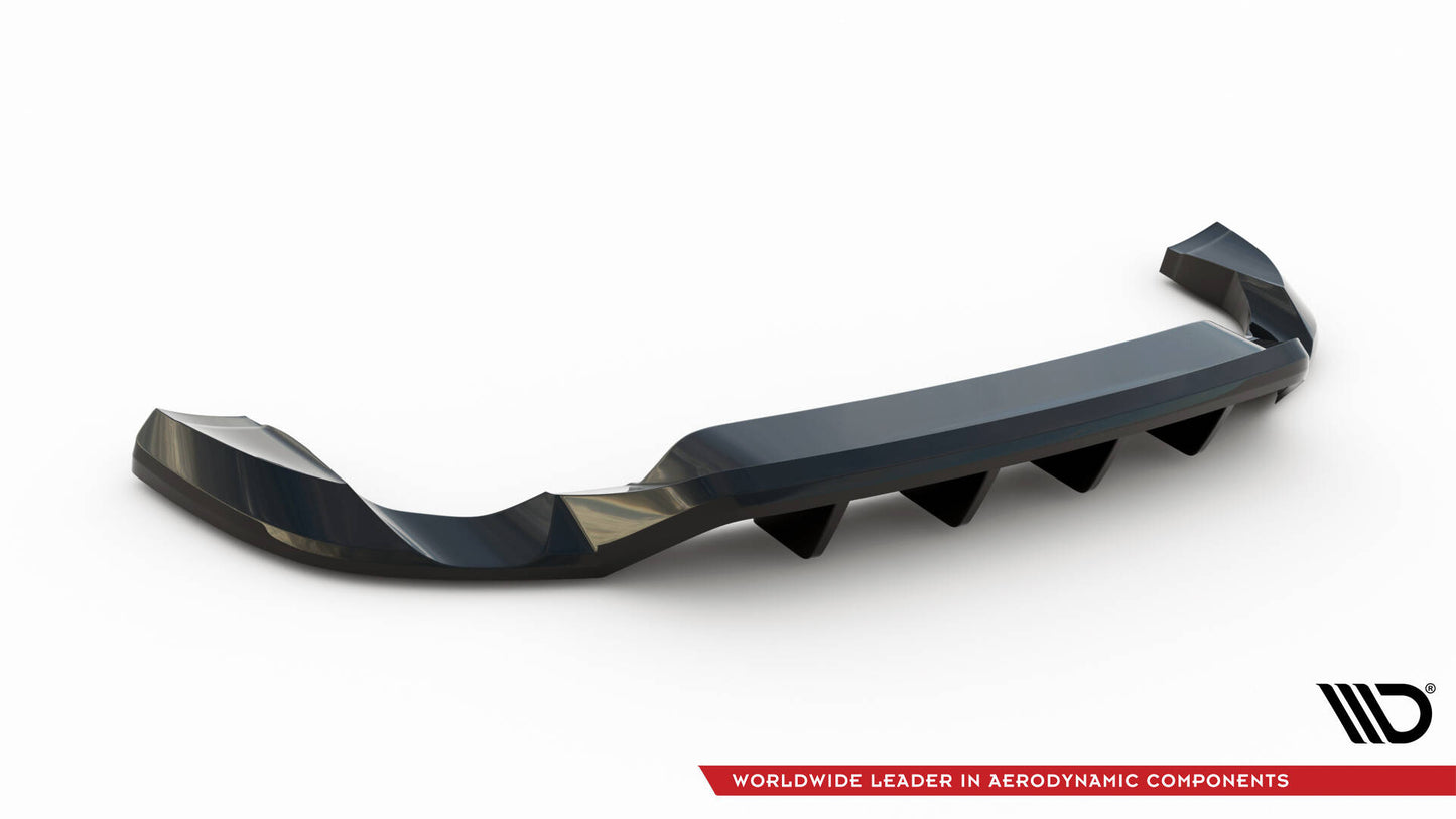 SPLITTER POSTERIORE CENTRALE (CON BARRE VERTICALI) adatto per VOLKSWAGEN TOUAREG MK2