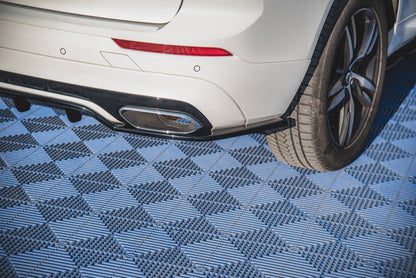 SPLITTER POSTERIORE CENTRALE (CON BARRE VERTICALI) adatto per VOLVO XC60 MK2 R-DESIGN 2017-2021