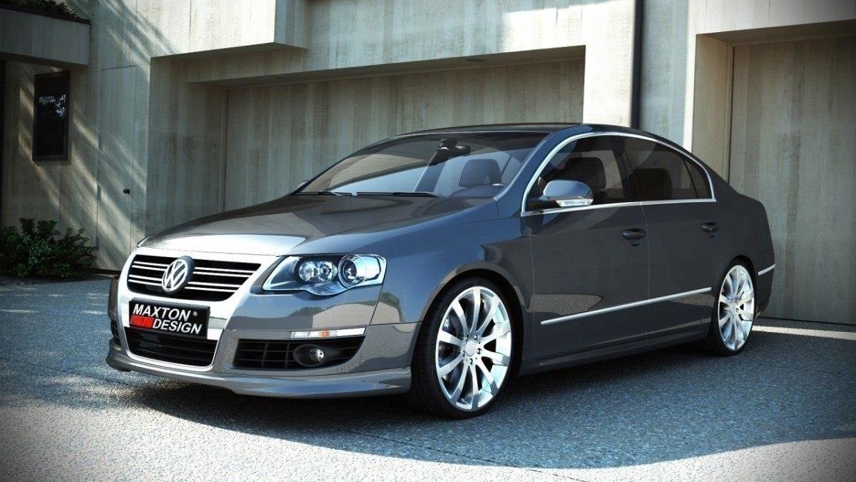 SPOILER PARAURTI ANTERIORE adatto per  VW PASSAT B6 ( R-LINE LOOK ) 2005-2010