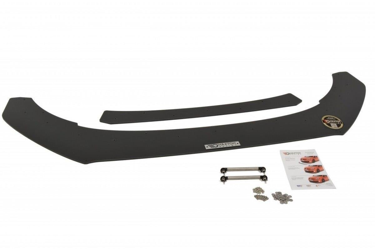 SPLITTER ANTERIORE RACING ADATTO PER VW POLO MK5 GTI FACELIFT