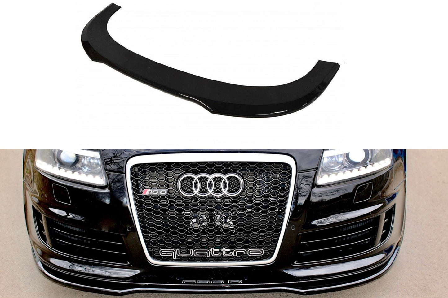 🔥FRONT SPLITTER SUITABLE FOR AUDI RS6 C6🔥