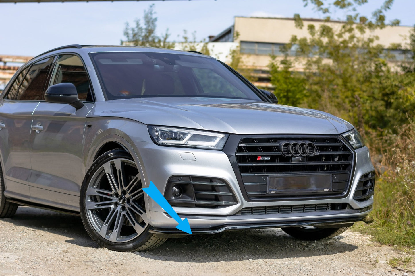 🔥SPLITTER ANTERIORE ADATTO PER AUDI SQ5/Q5 S-line MkII🔥