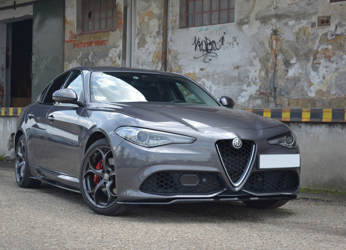 ⭐ Splitter Anteriore per Alfa Romeo Giulia Veloce ⭐