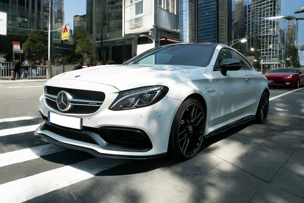 SPLITTER ADATTO PER ✨MERCEDES C Class W205 C63 AMG Coupe 2016-2018 ✨