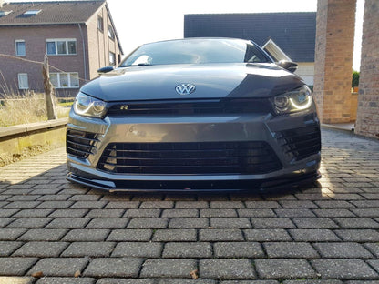 SPLITTER ANTERIORE V.1 adatto per VOLKSWAGEN SCIROCCO MK.3 R FACELIFT