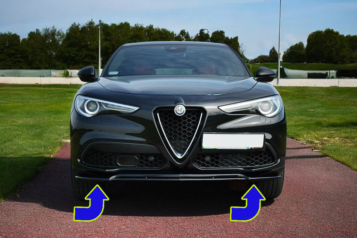 🔥SPLITTER ANTERIORE V.1 Alfa Romeo Stelvio🔥