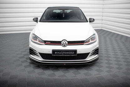 SPLITTER ANTERIORE V.2 adatto per VW GOLF VII GTI FACELIFT 2017