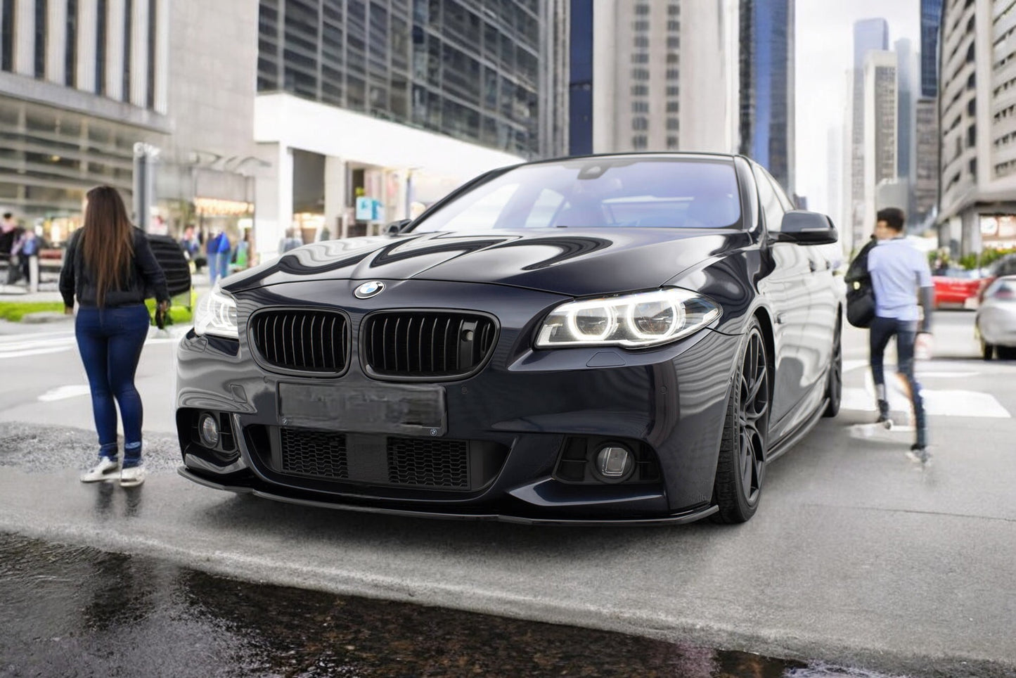 ⭐SPLITTER ADATTO PER BMW 5 Series F10/F11 M-Pack 2011-2016 ⭐