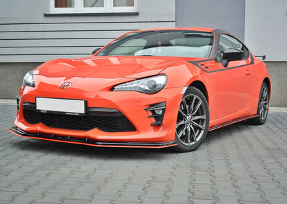 SPLITTER ANTERIORE V.4 adatto per TOYOTA GT86 FACELIFT