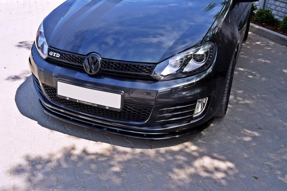 SPLITTER ANTERIORE VER.2 adatto per VW GOLF VI GTI 2008-2012