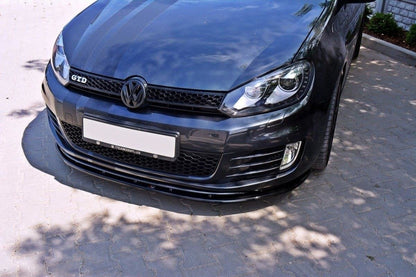 SPLITTER ANTERIORE VER.2 adatto per VW GOLF VI GTI 2008-2012