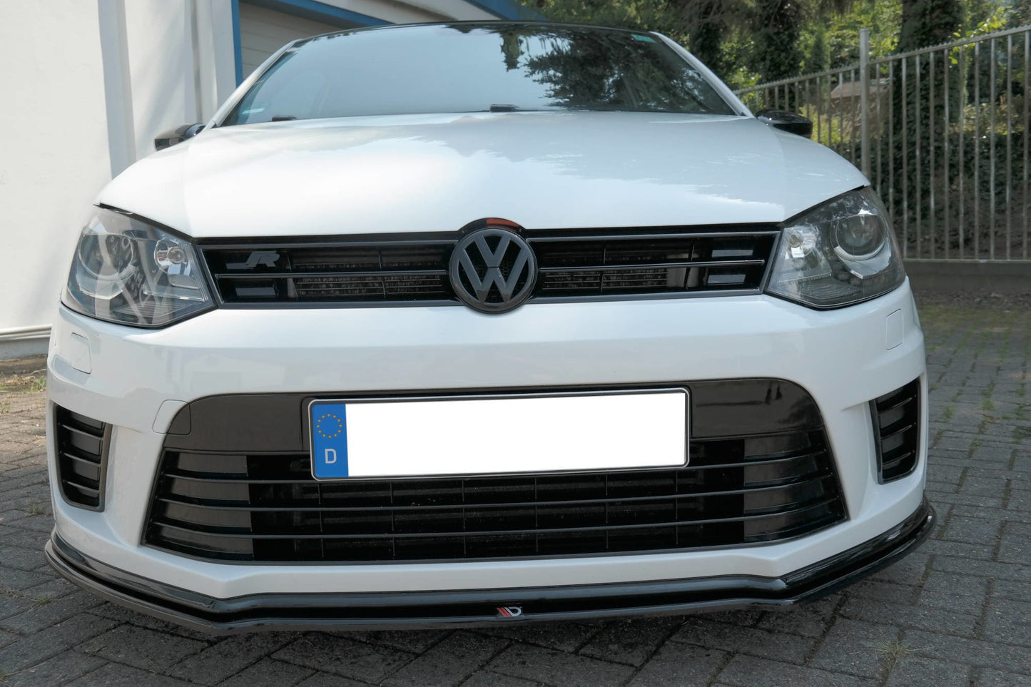 SPLITTER ANTERIORE ADATTO PER VOLKSWAGEN POLO MK5 R WRC