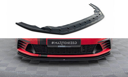 SPLITTER ANTERIORE adatto per VW GOLF MK7 GTI CLUBSPORT 2016-2017