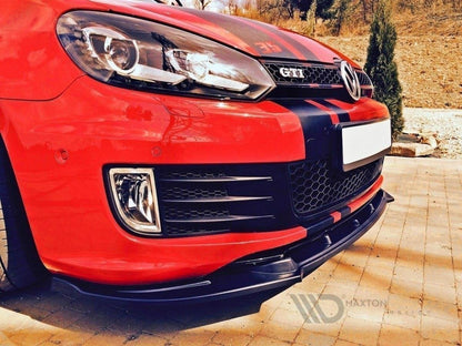 SPLITTER ANTERIORE ADATTO PER VW GOLF VI GTI 35TH 2008-2012