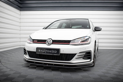 SPLITTER ANTERIORE adatto per VW GOLF VII GTI FACELIFT V.1 2017