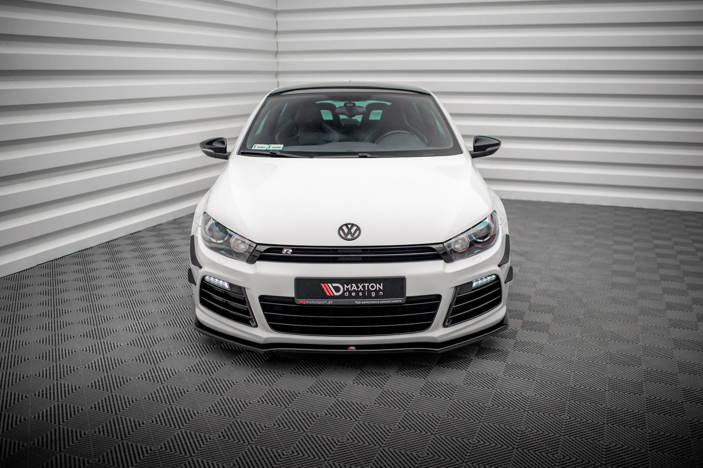 SPLITTER ANTERIORE adatto per VW SCIROCCO R VER2