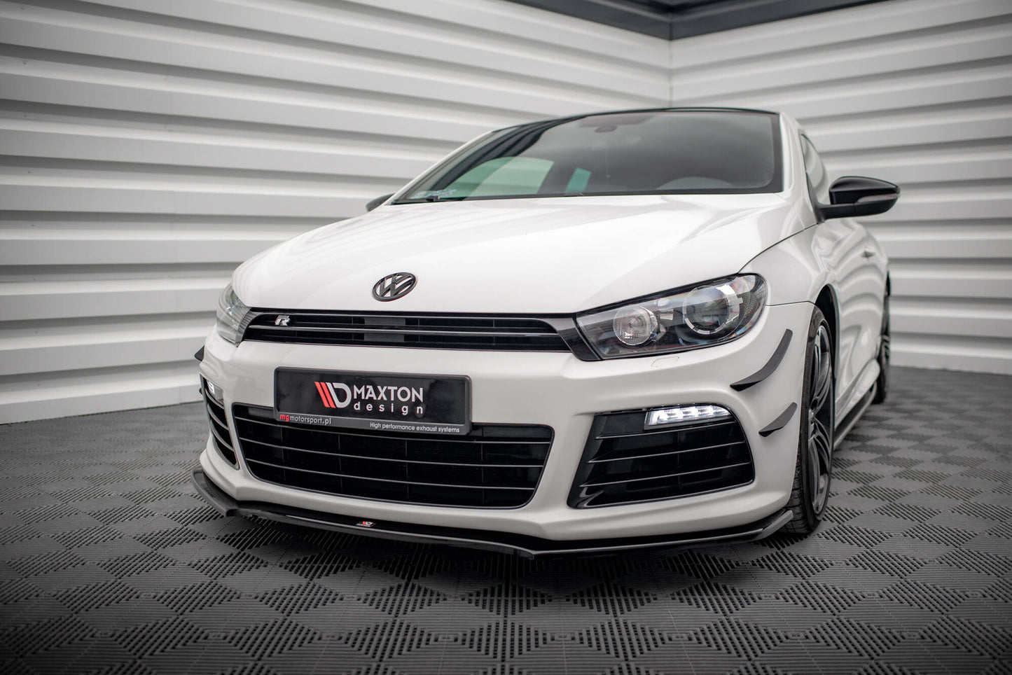 SPLITTER ANTERIORE adatto per VW SCIROCCO R VER2