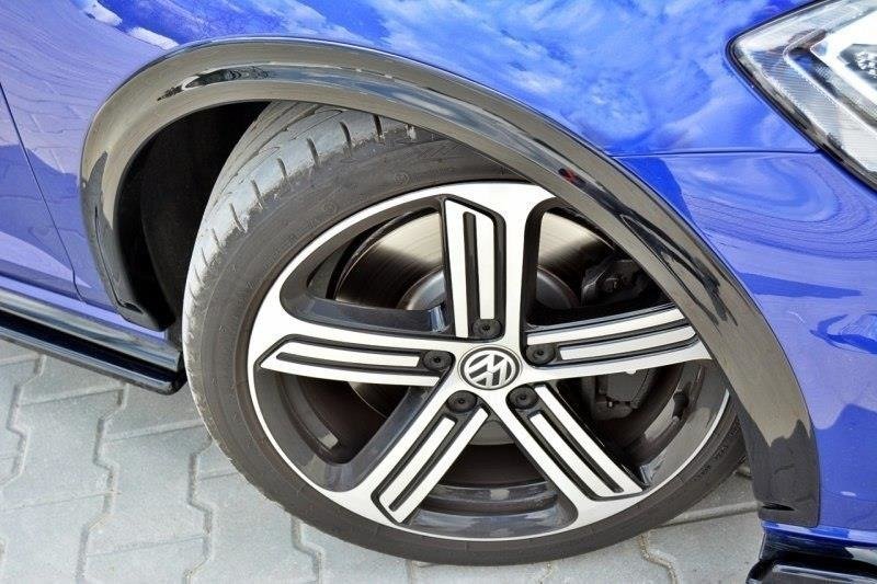 ESTENSIONE PARAFANGHI adatti per VW GOLF 7 R / R-LINE FACELIFT 2017-2020
