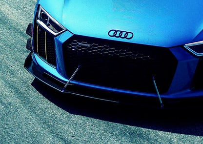 🔥Splitter Anteriore (canard) Adatto Per Audi R8 Mk.2🔥