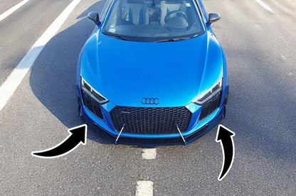 💫Paraurti anteriore (canards) adatto per Audi R8 Mk.2💫