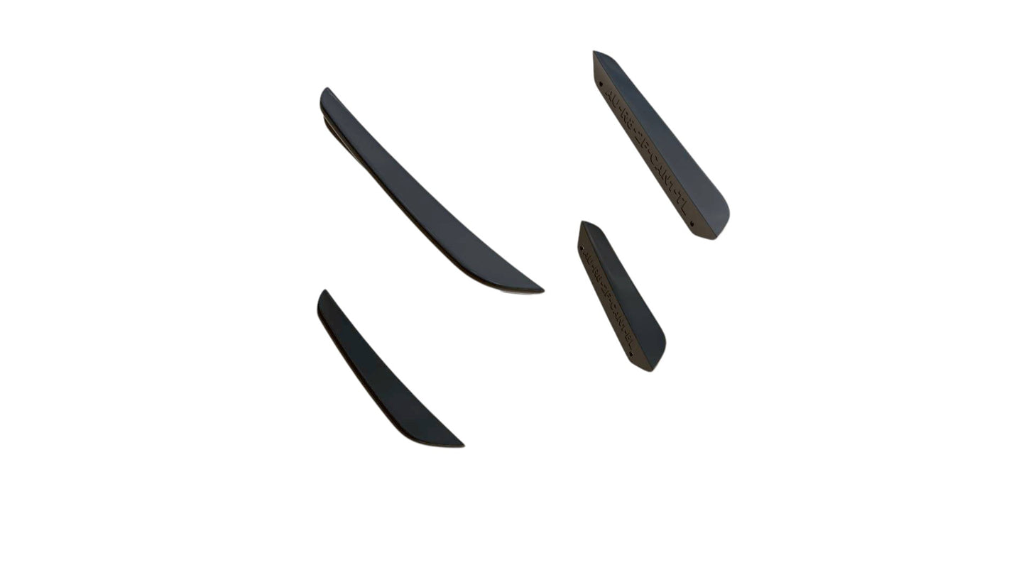 🌺Paraurti anteriore alette (canard) adatto per Audi R8 Mk2 Facelift🌺