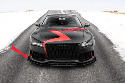 💥Front Flaps Adatto Per Audi A7 RS7 Look C7💥
