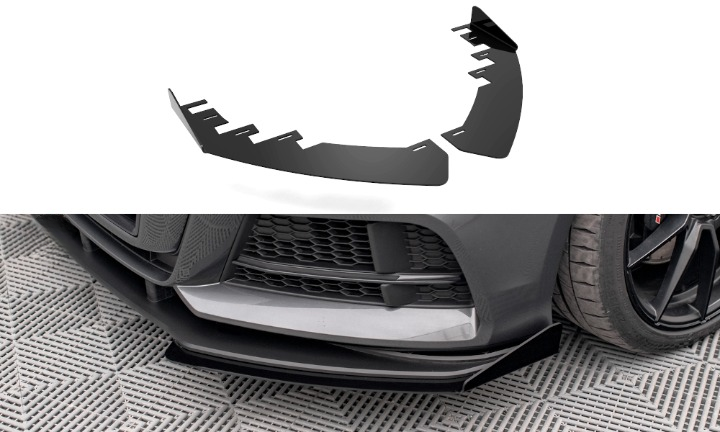 🔥Front spoiler suitable for Audi S3 / A3 S-Line Sportback 8V Facelift🔥