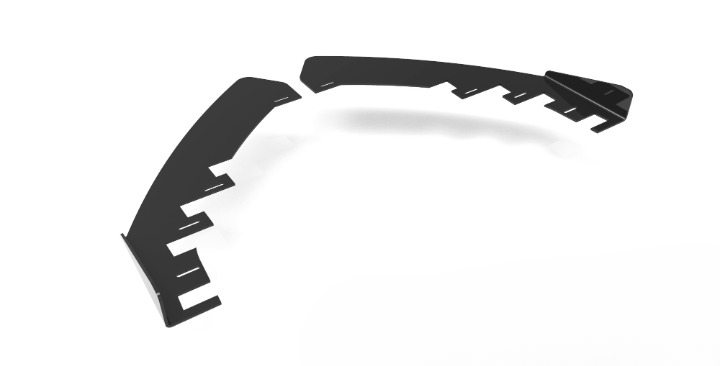 🔥Front spoiler suitable for Audi S3 / A3 S-Line Sportback 8V Facelift🔥