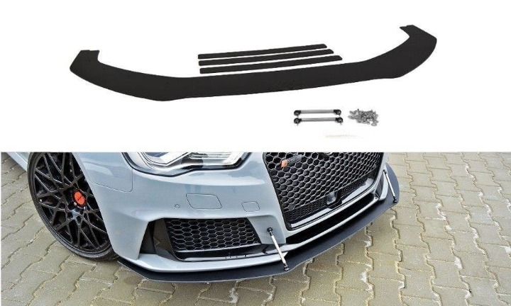 ⭐Splitter anteriore da corsa adatto per Audi RS3 8V Sportback⭐