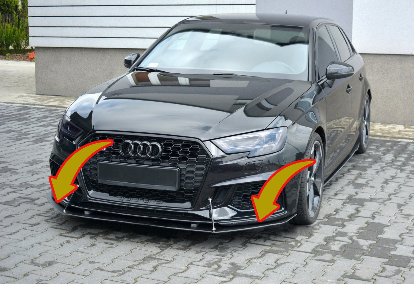 ✨Front Splitter V.1 suitable for Audi RS3 8V FL Sportback✨
