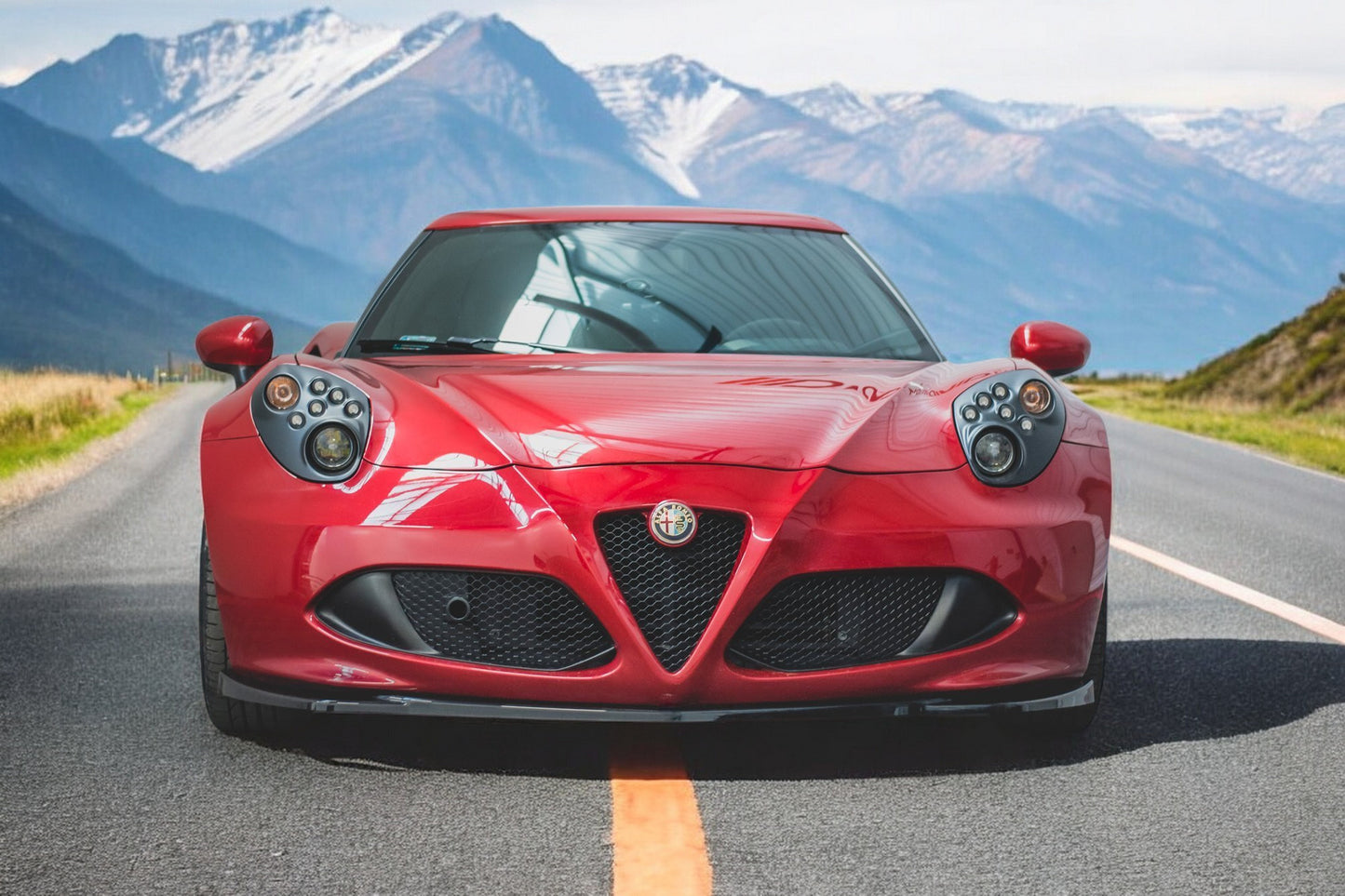 😊Splitter anteriore Alfa Romeo 4C😊