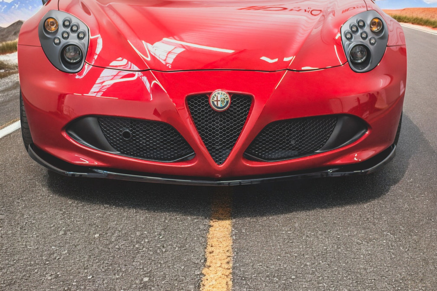 😊Splitter anteriore Alfa Romeo 4C😊
