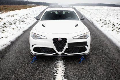 🔥Front Splitter Alfa Romeo Giulia Quadrifoglio 🔥