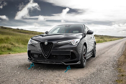 🔥Splitter anteriore Alfa Romeo Stelvio Quadrifoglio Mk1🔥
