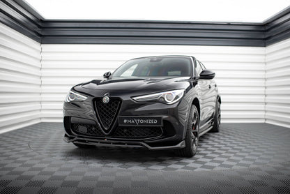 ⭐ SPLITTER ANTERIORE PER ALFA ROMEO STELVIO QUADRIFOGLIO MK1 ⭐