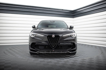⭐ SPLITTER ANTERIORE PER ALFA ROMEO STELVIO QUADRIFOGLIO MK1 ⭐