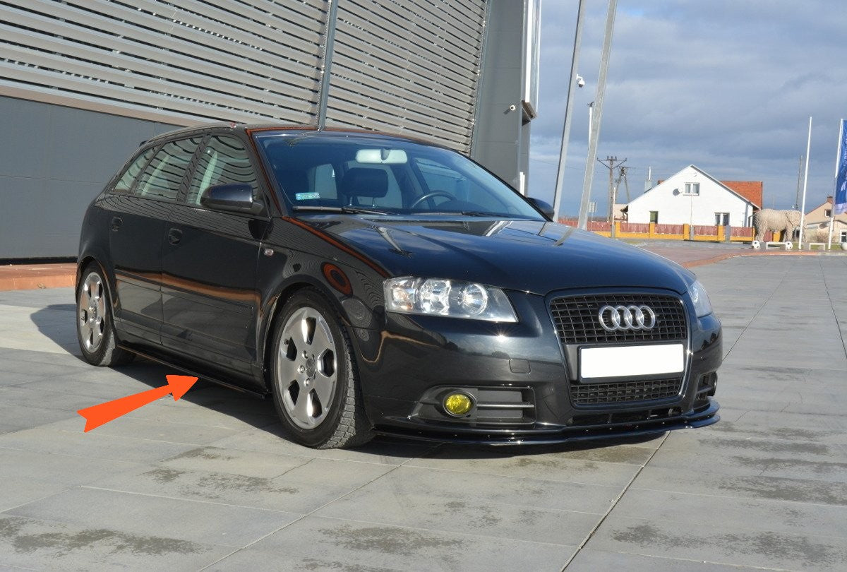 🔥Minigonne Laterali Adatto Per Audi A3 Sportback 8P / 8P Facelift🔥