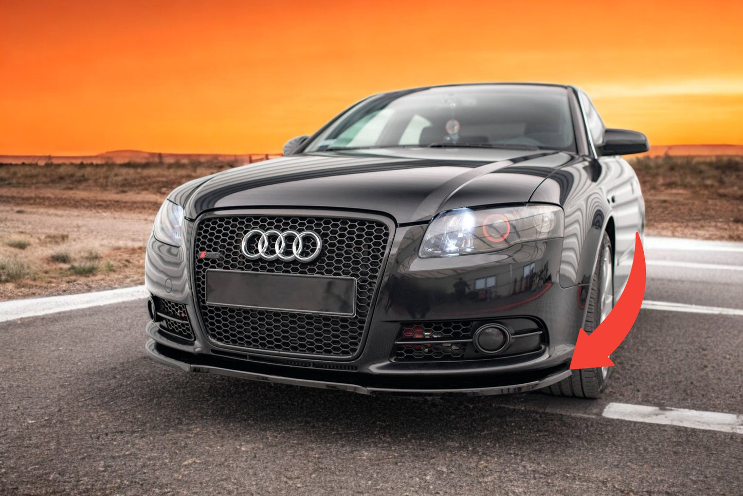 😎Front splitter suitable for Audi A4 S-Line B7😎